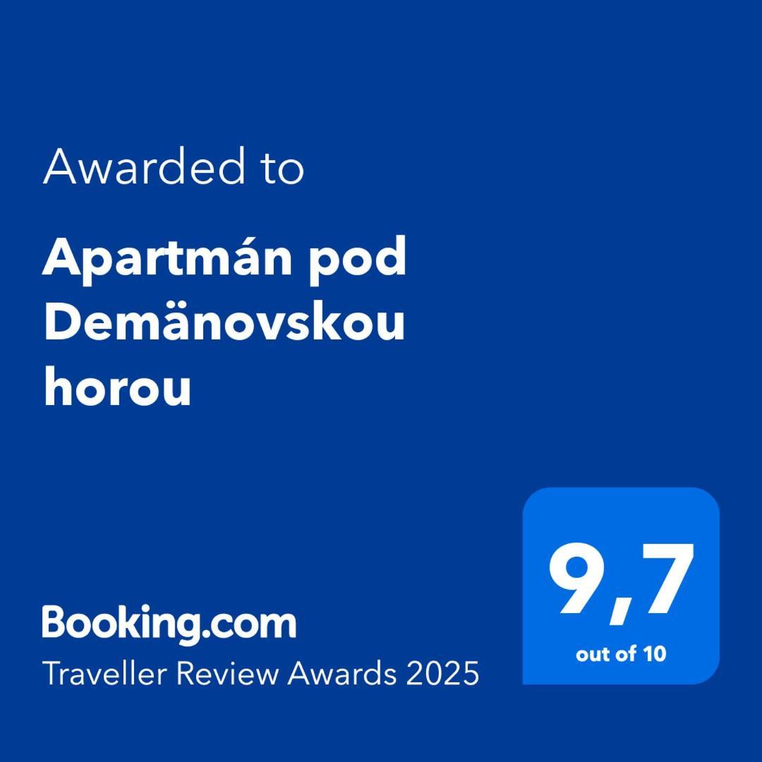 Apartman Pod Demaenovskou Horou Demanovska Dolina Exterior foto
